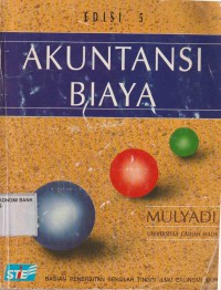 AKUNTANSI BIAYA , Edisi 5