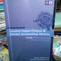 ANALISIS INPUT-OUTPUT SOCIAL ACCOUNTING MATRIX