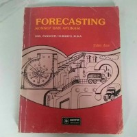 FORECASTING KONSEP DAN APLIKASI