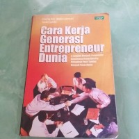 CARA KERJA GENERASI ENTREPRENEUR DUNIA