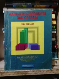 MANAJEMEN PRODUKSI DAN OPERASI