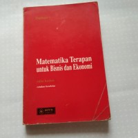 Matematika Terapan untuk Bisnis dan Ekonomi