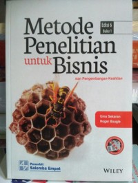 METODE PENELITIAN UNTUK BISNIS BUKU 1 EDISI 6