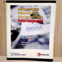 ADVANCED FINANCIAL ACCOUNTING Buku 1 : AKUNTANSI KEUANGAN LANJUTAN I