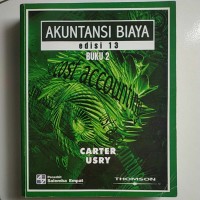 AKUNTANSI BIAYA Buku 2, edisi 13