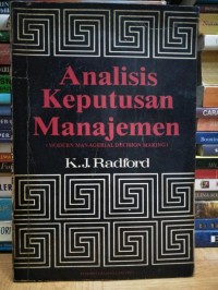 ANALISIS KEPUTUSAN MANAJEMEN