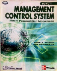 MANAGEMENT CONTROL SYSTEM - sistem pengendalian manajemen