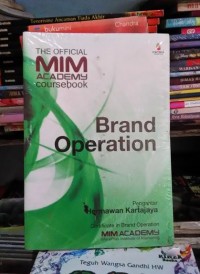 Brand Operation : The Official MIM academy coursebook
